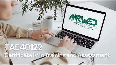 TAE40122 Introduction Video
