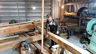 Timber frame workshop - Vlog 1