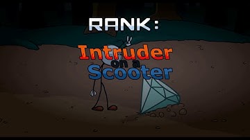 Intruder on a Scooter Ending with Agressive Ending Music