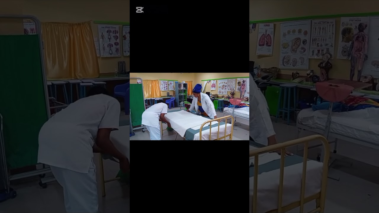 Emergency bed making procedure