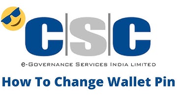 How to change CSC wallet pin || How to change CSC wallet password 🔥🔥🔥