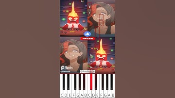 Emotions Saved Riley Compilation (@tieanimation) Inside Out Animation - Octave Piano Tutorial