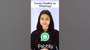 Create a WhatsApp Chatbot via #pabblyconnect #automation #shorts