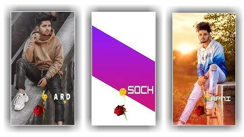 New Attitude WhatsApp Status||Bad Boy||Status||Editing||Kinemaster||Template||EditsBro||Tutorial