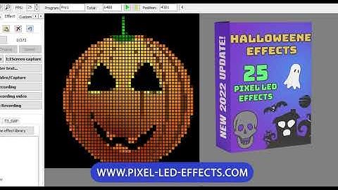 Halloween Pixel LED Effects SWF AVI MOV LEDEDIT JINX! & More