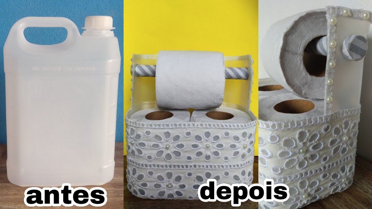 DIY - PORTA PAPEL HIGIENICO - TUTORIAL