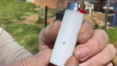 How To Make Fire With A Wet Empty BIC