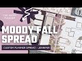 Moody Fall || Custom Planner Spread || Jennifer