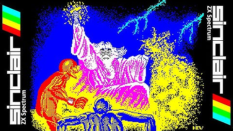 DRUID II - ENLIGHTENMENT (1987) Walkthrough, ZX Spectrum