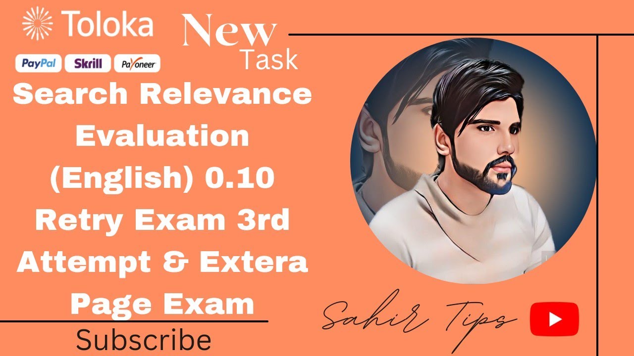 Search Relevance Evaluation (English) 0.10 Retry Exam 3rd Attempt & Extera Page Exam 