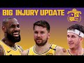 BIG Lakers Injury Report vs Heat