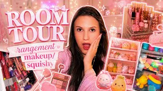 Room Tour De Ma Chambre 💓 Makeup Et Squishy🫶🏼