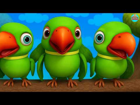 Main Tota Hare Rang Ka | Hindi Rhymes | मैं तोता मैं तोता | Hindi Rhymes For Kids | Baby Songs Hindi