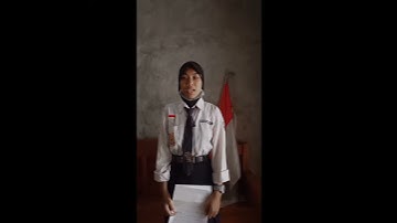 ✨ Ujian praktek IPS membaca teks proklamasi ✨ Nama: Nehayati sa