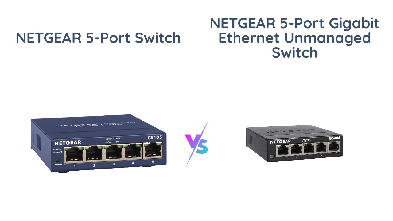 netgear-gs105na-vs-gs305-gigabit-ethernet-switches-comparison-youtube