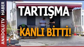 MİNİBÜS DURAĞINA SİLAHLI SALDIRI: 1 ÖLÜ, 1 YARALI
