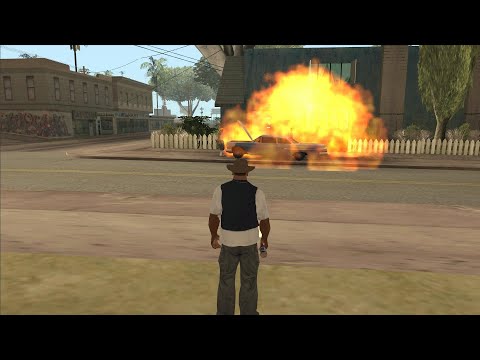 Burning Desire With No HUD C R A S H Mission 1 GTA San Andreas
