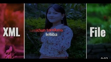 "" @chandningthou  Manipuri Song || ACHAKPA WAMEIGI ||🥀 Alight motion editing || xml file Link ↩