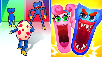 Monster Egg | Hopping Heads / All Level Gameplay: Android,iOS