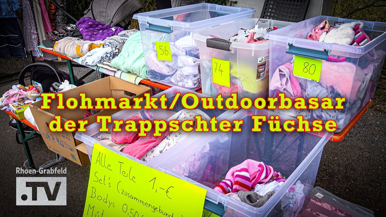 Outdoorbasar der Trappschter Füchse