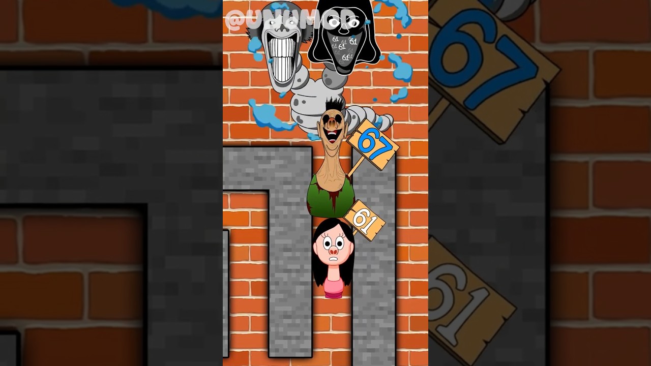 67 Hungry Worm and 61 MEME TEAM vs HAMOOD HABIBI and Girl in ROBLOX MAZE CHALLENGE with Sprunki