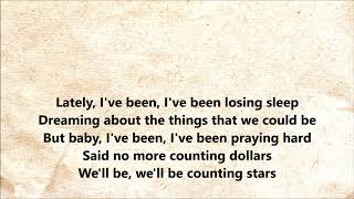 OneRepublic - Counting Stars - Lyrics