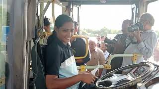 women Bus driver in New Delhi @dtc_uk @AamAadmiParty @Delhitour777 screenshot 4