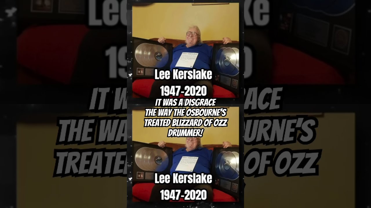 The Original Drummer For Ozzy S Blizzard Of Ozz Band Legacy 
