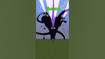 All Wither Storm Phases in Minecraft!