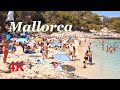 Walking Playa de Illetes beach, Mallorca (Majorca), Spain 4K