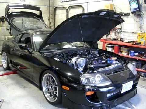 1994 Toyota Supra Turbo 2jz Chassis Dyno Test And Tune Youtube