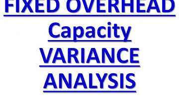 CMA P11137 YT MCQ  C1111 Fixed Overhead  Capacity Variances C 1  Cost and variance measures  Multipl
