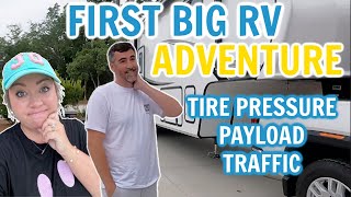 AND WE'RE OFF ON OUR FIRST BIG RV ADVENTURE | TIRE PRESSURE, PAYLOAD, TRAFFIC | HILTON HEAD SC by Chasing Sunsets 42,935 views 11 months ago 20 minutes