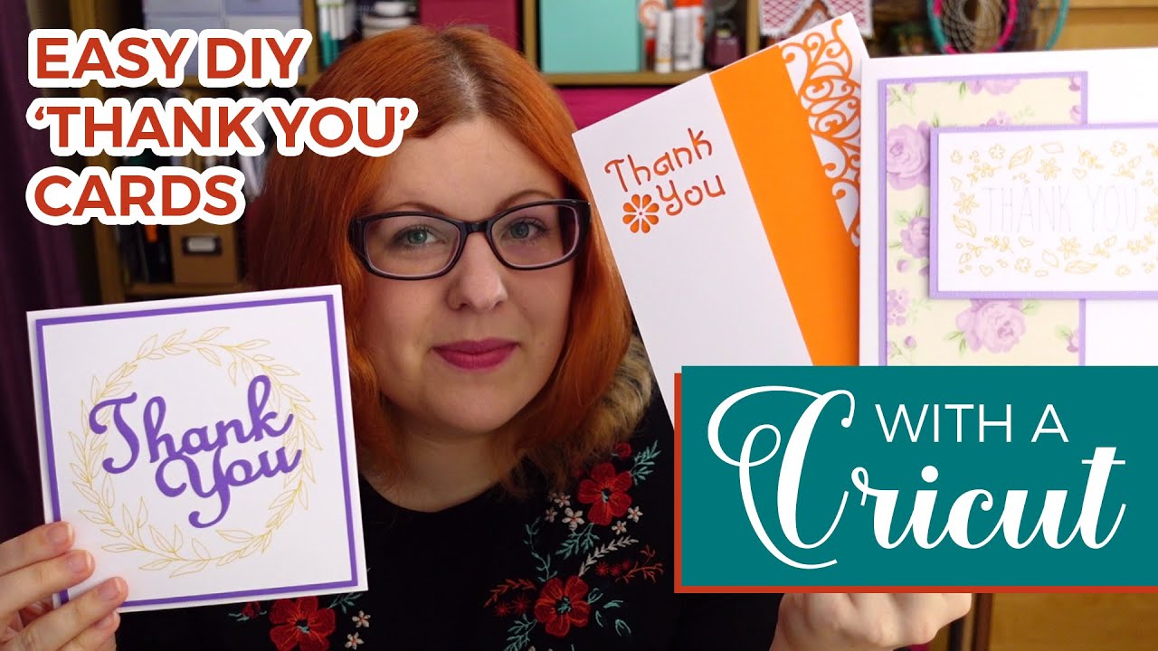 How To Make Thank You Cards Using Your Cricut Machine