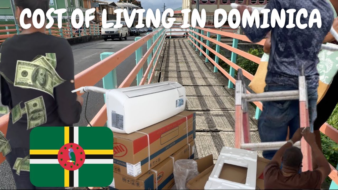 DOMINICA IS TOO CHEAP? 🇩🇲 | Light Bill 💸 | Buying & Fixing Air Conditioners in Roseau Dominica