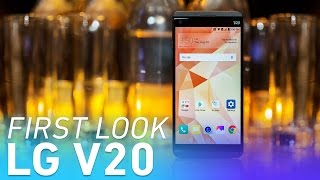LG V20 with Android 7.0 Nougat first look