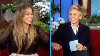 Jennifer Lopez and Ellen Play 'Last Word'