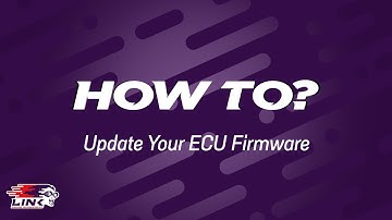 How to... Update your ECU firmware