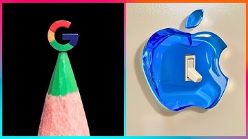 Top 50 Satisfying BRAND LOGO Art | Best of The Year Quantastic