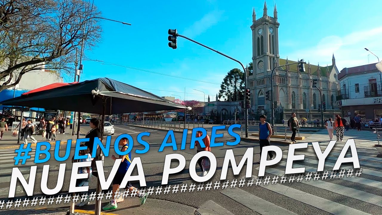 Recorriendo NUEVA POMPEYA | CIUDAD DE BUENOS AIRES | ARGENTINA | 4K Walking Tour VLOG