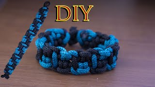 How to Make an Avatar Paracord Bracelet , without buckle / DIY