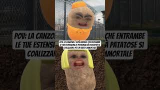 la patata cute con la parrucca bionda se la sente tantissimo HAHAHAHAHAH // #gameritaliano #nosense