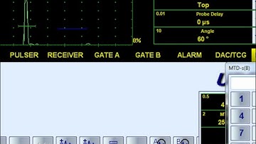 ISONIC 3505, 3507: Auto Calibration Probe Delay and US Velocity - Shear Wave Probe on V2