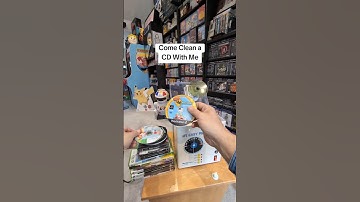 JFJ CD Cleaner, Clean a CD with me #retrogaming #cd #gaming #gamer