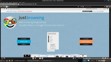 JustBrowsing LiveCD Review