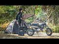 バッグひとつでソロキャンプツーリング | CALIAN E+CAMP SOLO CAMP SET | モンキー125