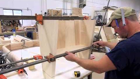 The Rock Ola Shuffleboard Table: Leg Assembly