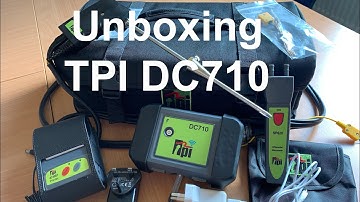 UNBOXING THE TPI DC710 flue gas analyser and seeing what you get for your money.
