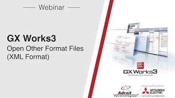 GX Works3 - Open Other Format File (GX Developer Format)
