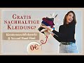 Gratis NACHHALTIGE Kleidung vom Kleidertauschflohmarkt & Second Hand Haul